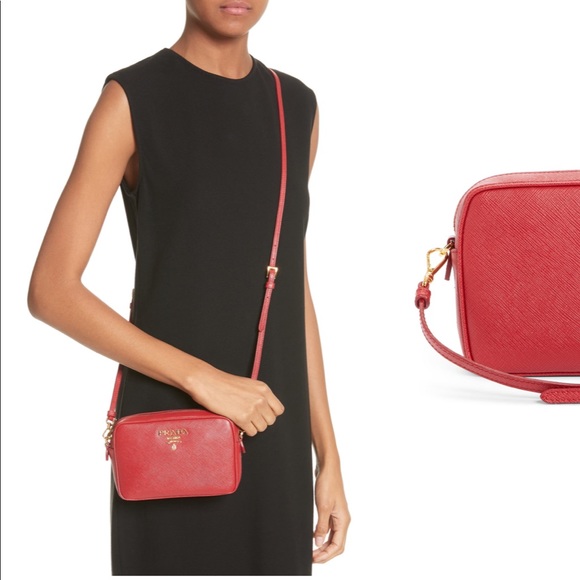 Authentic Prada Saffiano Camera bag Royal Blue - Picture 6 of 8